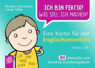 Bild von Dransmann, Ricarda: Eine Kartei für den Englischunterricht - Klasse 3/4
