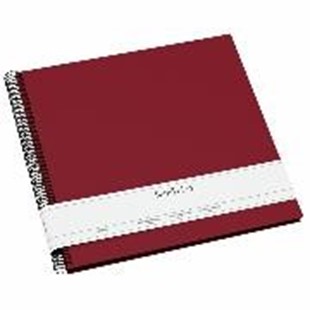 Bild von Spiral Economy Album Large black burgund