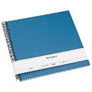 Bild von Spiral Economy Album Large cream azzurro
