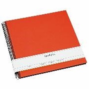 Bild von Spiral Economy Album Large black orange