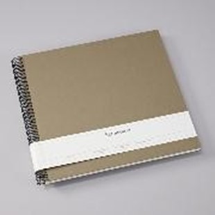 Bild von Spiral Economy Album Large creme fango