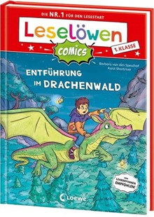 Bild von van den Speulhof, Barbara: Leselöwen Comics 1. Klasse - Entführung im Drachenwald