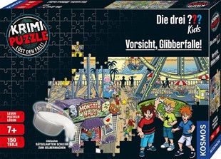 Bild von Krimipuzzle Die drei ??? Kids Vorsicht, Glibberfalle!