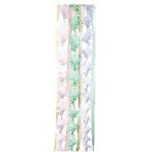 Bild von Luxus Party Deko Set, FSC MIX, 11-teilig, 8 Kreppbänder 5,5 cm x 10 m + 3 Krepp Girlanden 17,5 cm x 3 m, inkl. 2 m Kordel