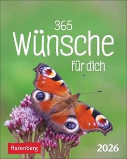 Bild von Sonnleitner, Cornelia (Zusammengest.): 365 Wünsche für dich Mini-Geschenkkalender 2026