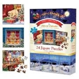 Bild von Puzzle Adventskalender / Classic Christmas