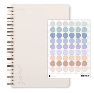 Bild von FEINES Yule, Lehrer- und Schulplaner A5 Ringbindung  26/27