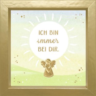 Bild von Bilderrahmen mit Schutzengel - Ich bin immer bei dir