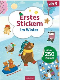 Bild von Dietz, Sarah (Illustr.): Erstes Stickern - Im Winter