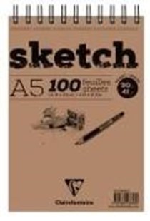 Bild von Sketch, Skizzenblock A5, 14,8x22cm, 90g, 100 Blatt