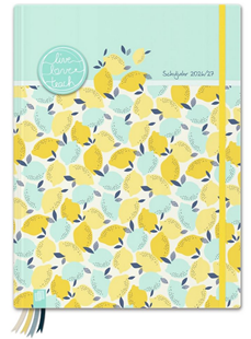 Bild von Mein Lehrerplaner A4+ - Hardcover - Lehrerkalender für das Schuljahr 2026/2027 - Zitronentanz