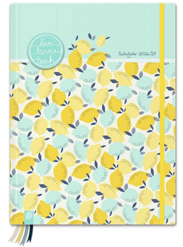 Bild von Mein Lehrerplaner A4+ - Hardcover - Lehrerkalender für das Schuljahr 2026/2027 - Zitronentanz