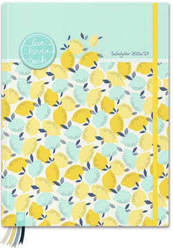 Bild von Mein Lehrerplaner A5+ - Hardcover - Lehrerkalender für das Schuljahr 2026/2027 - Zitronentanz