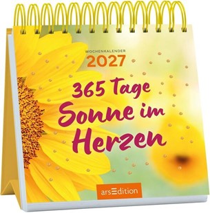 Bild von Mini-Wochenkalender 365 Tage Sonne im Herzen 2027