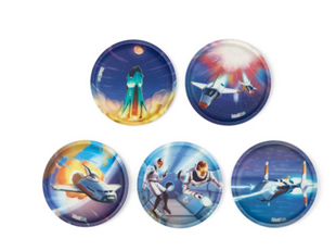 Bild von Kontur-Kletties-Set 5-tlg. Sternenschlacht