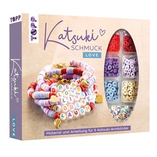 Bild von frechverlag: Katsuki Schmuckset mit Buchstabenperlen - LOVE