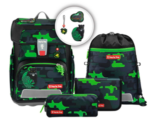 Bild von STEP BY STEP Cloud Schulranzen-Set "Black Cat Chiko", 5-teilig