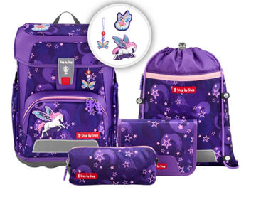 Bild von STEP BY STEP Cloud Schulranzen-Set "Pegasus Liv", 5-teilig