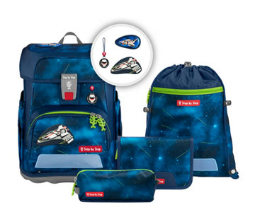 Bild von STEP BY STEP Cloud Schulranzen-Set "Starship Galactus", 5-teilig