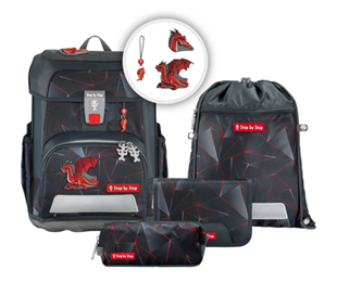 Bild von STEP BY STEP Cloud Schulranzen-Set "Dragon Drako", 5-teilig
