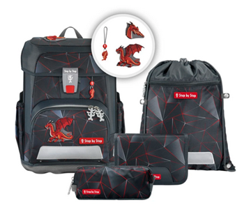 Bild von STEP BY STEP Cloud Schulranzen-Set "Dragon Drako", 5-teilig