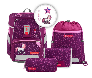 Bild von STEP BY STEP Space Schulranzen-Set "Pretty Unicorn Nuala", 5-teilig