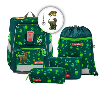 Bild von STEP BY STEP Space Schulranzen-Set "Dino Trago", 5-teilig
