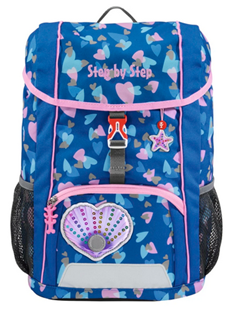 Bild von STEP BY STEP Junior KID Rucksack Set 3-teilig "Seashell Pearl"