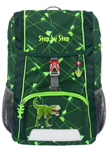 Bild von STEP BY STEP Junior KID Rucksack Set 3-teilig "Dino Night Tryo"