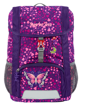 Bild von STEP BY STEP Junior KID Rucksack Set 3-teilig "Butterfly Night Ina"