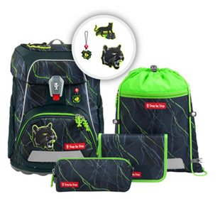 Bild von STEP BY STEP FIT Schulranzen-Set "Danger Cat Chiko", 5-teilig