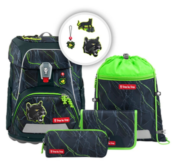 Bild von STEP BY STEP FIT Schulranzen-Set "Danger Cat Chiko", 5-teilig