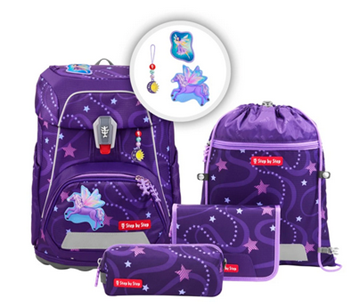 Bild von STEP BY STEP FIT Schulranzen-Set "Pegasus Emily", 5-teilig