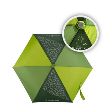 Bild von Step by Step Doppler Regenschirm Magic Rain Effect "Green"