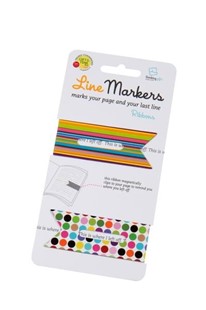 Bild von Line Markers (Ribbons/Geschenkbänder) - Magnetische Lesezeichen - 2er Set