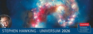 Bild von Stephen Hawking Universum Premium-Tischplaner 2026 - Wochenkalender mit 53 Bildern und Zitaten