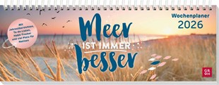 Bild von Groh Verlag (Hrsg.): Tischkalender 2026 quer: Meer ist immer besser