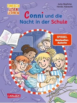 Bild von Boehme, Julia: Lesen lernen mit Conni: Conni und die Nacht in der Schule
