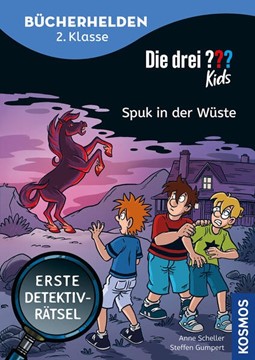 Bild von Scheller, Anne: Die drei ??? Kids, Bücherhelden 2. Klasse, Spuk in der Wüste