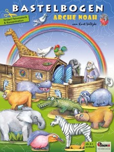 Bild von Atelier Color (Hrsg.): Arche Noah basteln aus Papier Bastelbogen Ausschneidebogen