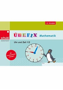 Bild von Übefix Mathematik Uhr und Zeit 1/2