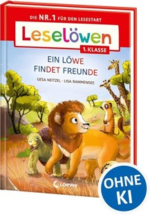 Bild von Neitzel, Gesa: Leselöwen 1. Klasse - Ein Löwe findet Freunde (Großbuchstabenausgabe)