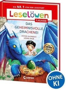 Bild von Stütze & Vorbach: Leselöwen 1. Klasse - Das geheimnisvolle Drachenei (Großbuchstabenausgabe)