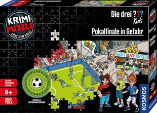 Bild von Schiefelbein, Nina: Krimi-Puzzle: Die drei ??? Kids - Pokalfinale in Gefahr