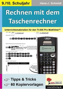 Bild von Schmidt, Hans-J.: Rechnen mit dem Taschenrechner - 9./10. Schuljahr (eBook)