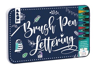 Bild von frechverlag: Brush Pen Lettering Designdose