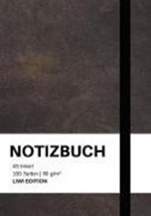 Bild von A5, Notizbuch: Notizbuch A5 liniert - 100 Seiten 90g/m² - Soft Cover schwarz - FSC Papier