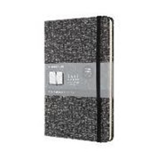 Bild von Moleskine Notizbuch - Blend Large/A5, Liniert, Fester Stoffeinband, Grau
