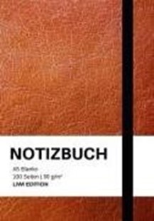 Bild von A5, Notizbuch: Notizbuch A5 blanko - 100 Seiten 90g/m² - Soft Cover Braun - FSC Papier