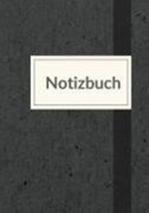 Bild von A5, Notizbuch: Notizbuch für die Arbeit - A5 liniert - 100 Seiten 90g/m² - Soft Cover anthrazit meliert - FSC Papier